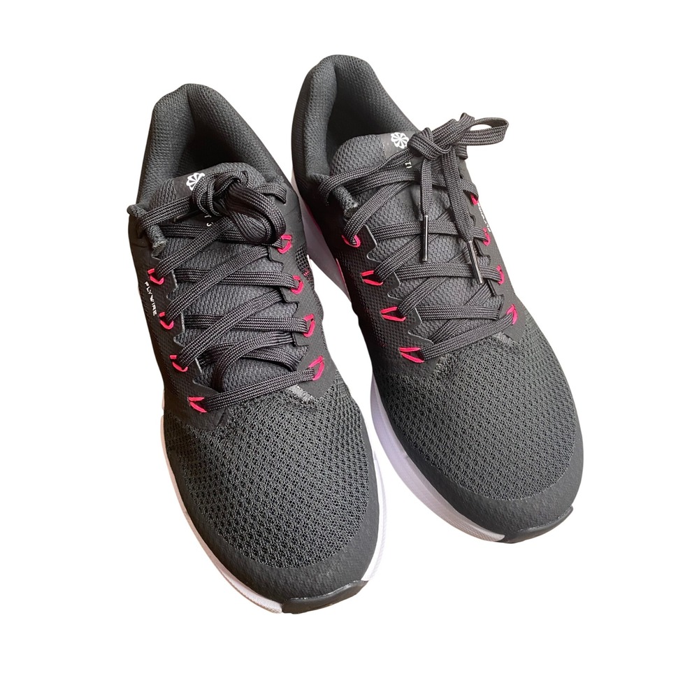 Nike Run Swift 3 Womens 8 Black Hyper Pink Running Shoes DR2698-018